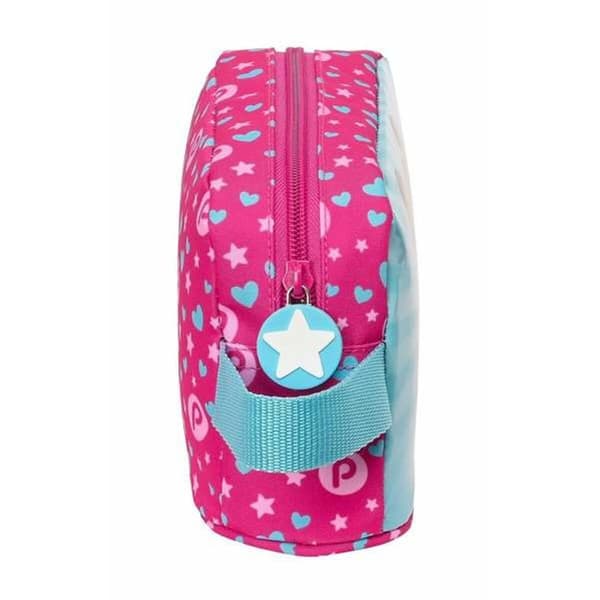 Termisk Frokostholder Pinypon Blå Rosa 21,5 x 12 x 6,5 cm