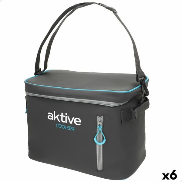 Kannettava Jääkaappi Aktive 18 L 34 x 26 x 21 cm Musta (6 osaa)