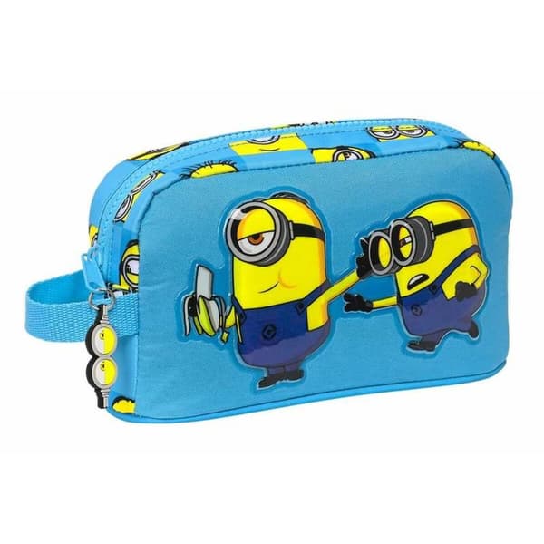Termisk Morgenmad Holder Minions Minionstatic Blå 21,5 x 12 x 6,5 cm