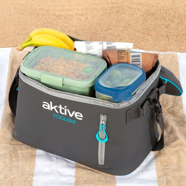 Bärbar kyl Aktive 18 L 34 x 26 x 21 cm Svart (6 antal)