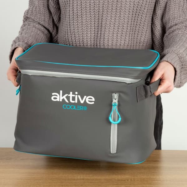 Bärbar kyl Aktive 18 L 34 x 26 x 21 cm Svart (6 antal)