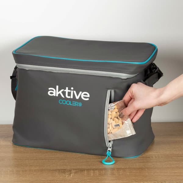 Bärbar kyl Aktive 18 L 34 x 26 x 21 cm Svart (6 antal)