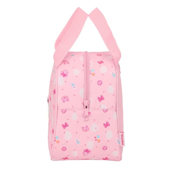 Termiskt tryck Minnie Mouse Baby Rosa 19 x 22 x 14 cm