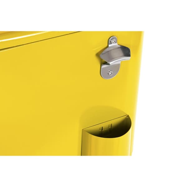 Bärbar kyl Home ESPRIT Gul Stål polypropen 56 L 74 x 43 x 80 cm