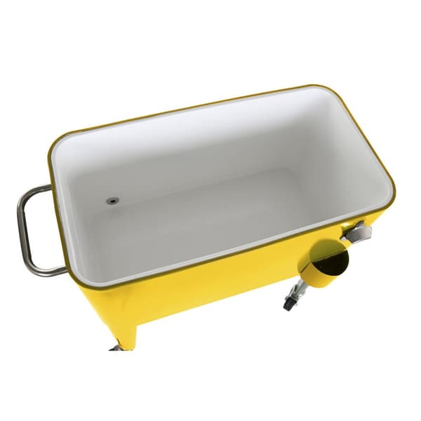 Kannettava Jääkaappi Home ESPRIT Keltainen Teräs polypropeeni 56 L 74 x 43 x 80 cm