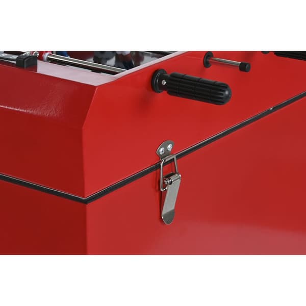Bärbar kyl Home ESPRIT Svart Röd Metall 71 x 62 x 85 cm