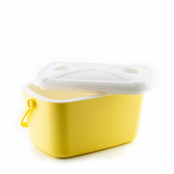 BRUGT Bærbar køleboks InnovaGoods 15 L Gul (Refurbished A)