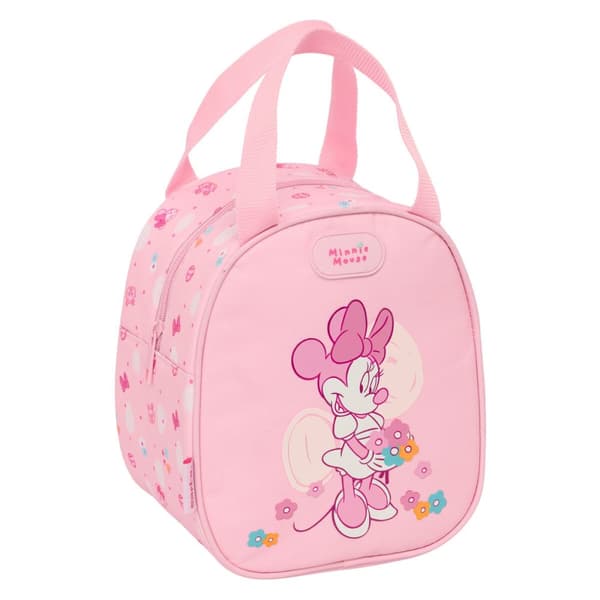 Termiskt tryck Minnie Mouse Baby Rosa 19 x 22 x 14 cm