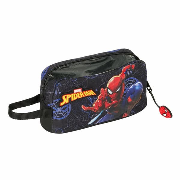Termomadkasse Spider-Man Attack Sort 21,5 x 12 x 6,5 cm