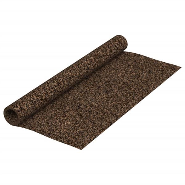vidaXL gummikorkrulle 100x200 cm 2 mm