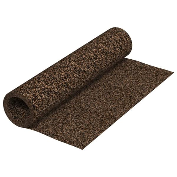 vidaXL Gummikork rull 100x500 cm 2 mm