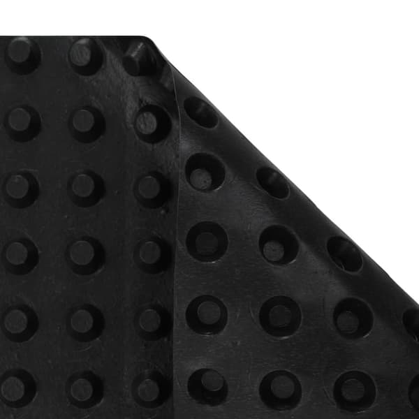drænmåtte med fordybninger 2 stk. HDPE 400 g/m² 1 x 20 m
