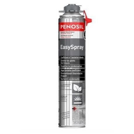 Projekterbar mousse - PENOSIL - EasySpray - Termisk isolering - Låg isocyanat - UV-beständighet