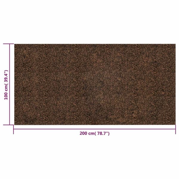 vidaXL Kumikorkkirulla 100x200 cm 5 mm - Eristys