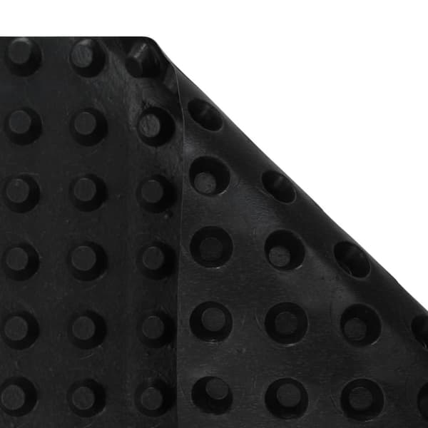 vidaXL drænmåtte med fordybninger HDPE 400 g/m² 0,5 x 20 m -  Isolering