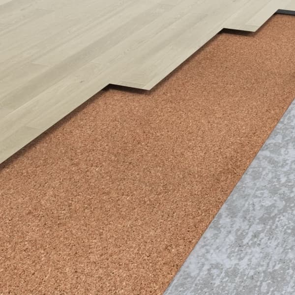The Living Store korkrulle 100x200 cm 8 mm -  Isolering