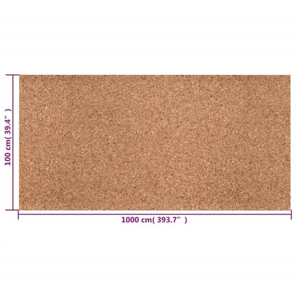 vidaXL korkrulle 100x1000 cm 5 mm