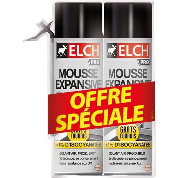Mousse Elch expansiv 500ml paket med 2