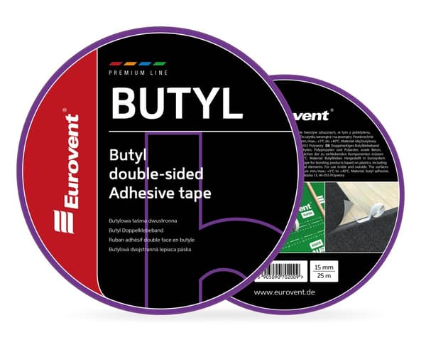 Dobbeltsidet BUTYL tape 15mm x 25m