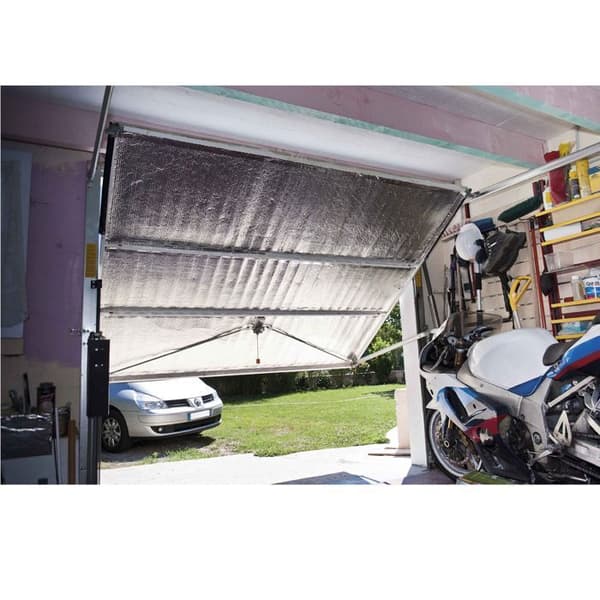 Kit isolering garageport - Tillverkad i Frankrike - 3 lager - 5,70 m² - 7,60 x 0,75 m - 180 g/m²