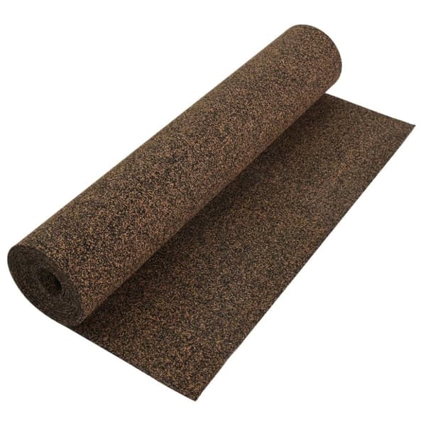 Gummikork på rulle 100x1000 cm 2 mm