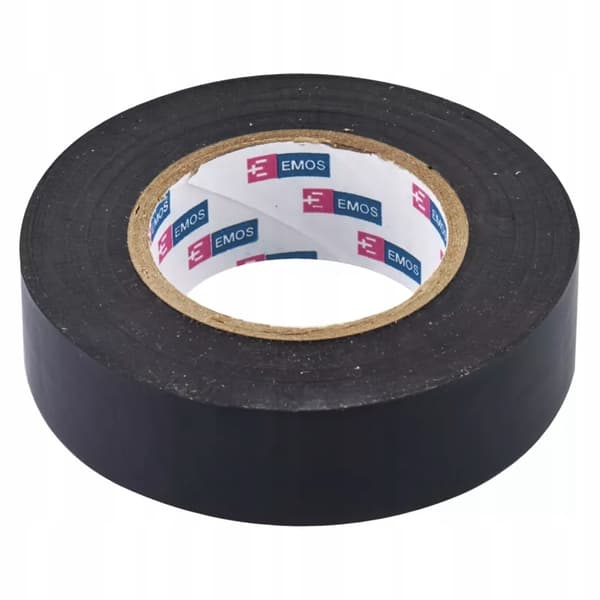 PVC Kabelisoleringstape 20m/19mm Sort