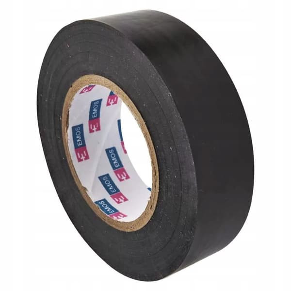 PVC Kabelisoleringstape 20m/19mm Sort