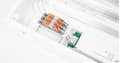 Miniatyrbillede 6 af 6: Lynkobling, installationsstik, gennemføring, 2x0,2-4,0mm2, transparent, Wago 221-2411, 1 stk.