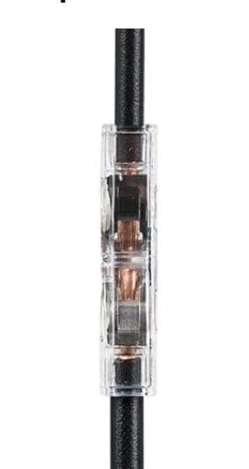 Lynkobling, installationsstik, gennemføring, 2X0,75-4,0, WAGO 2773-2401, 1 stk.