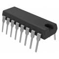 Miniatyrbild 1 av 2: STMicroelectronics L293D PMIC - Motordrift, controller Halvbrygga (4) Parallel PowerDIP-16