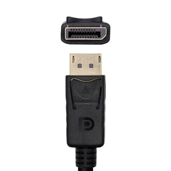 Kabel - integrationsband Aisens - A124-0129 - A124 - 0129 - Kabel 4 K (60Hz, DP/m-DP/M, 2 M) Svart