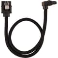 Miniatyrbild 2 av 3: CORSAIR Premium SATA 6Gbps mantlad kabel svart - 30cm 90° - (CC-8900278)