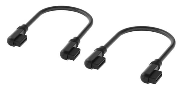 Corsair integrationskabel - CL-9011133-WW - iCUE Link-kablar - 2X 135 mm Slim 90 - Svart