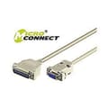 Miniatyrbild 4 av 4: Kabel - Microconnect integrationsband - IBM029 - Seriell / parallell kabel - DB-9 (W) bis DB-25 (M) - 3 m - Grau