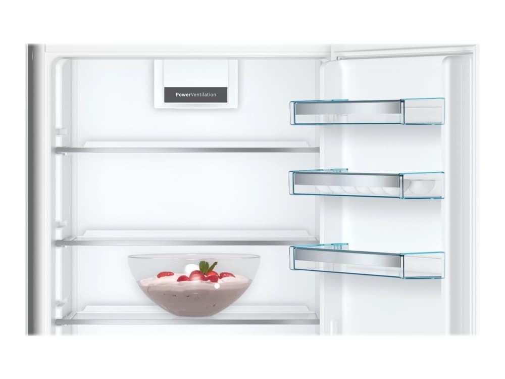 Bosch Serie 4 KIN86VSF0 - Kjøleskap/fryser - bunnfryser - innebygd - fordypning - bredde: 56 cm - dybde: 55 cm - høyde: 177.5 cm - 254 liter - Klasse