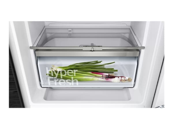 Siemens iQ500 KI87SADE0 - Kjøleskap/fryser - bunnfryser - innebygd - fordypning - bredde: 56 cm - dybde: 55 cm - høyde: 177.5 cm - 272 liter - Klasse