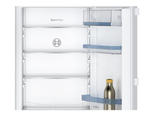 Bosch Serie | 4 KIV86VFE1 - Kylskåp/frys - bottenfrysskåp - inbyggd - fördjupning - bredd: 56 cm - djup: 55 cm - höjd: 177.5 cm - 267 liter - Klass E