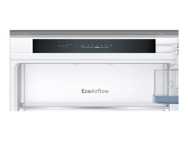 Bosch Serie | 4 KIV86VFE1 - Kylskåp/frys - bottenfrysskåp - inbyggd - fördjupning - bredd: 56 cm - djup: 55 cm - höjd: 177.5 cm - 267 liter - Klass E