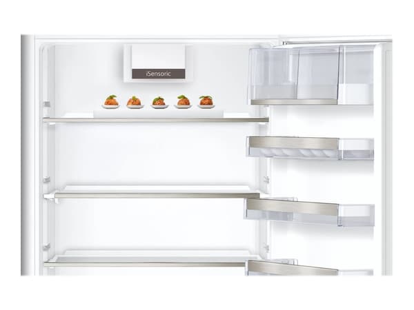Siemens iQ500 coolEfficiency KI86SHDD0 - Kylskåp/frys - bottenfrysskåp - inbyggd - fördjupning - bredd: 56 cm - djup: 55 cm - höjd: 177.5 cm - 265 li