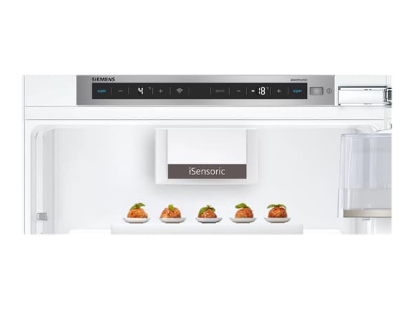 Siemens iQ500 coolEfficiency KI86SHDD0 - Kylskåp/frys - bottenfrysskåp - inbyggd - fördjupning - bredd: 56 cm - djup: 55 cm - höjd: 177.5 cm - 265 li