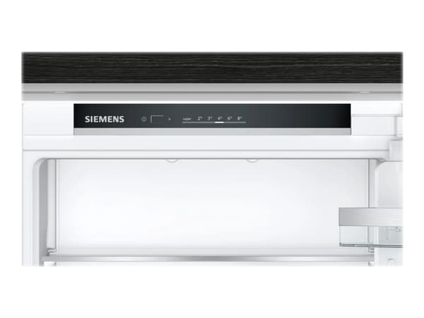 Siemens iQ300 KI87VVSE0 - Kylskåp/frys - bottenfrysskåp - inbyggd - fördjupning - bredd: 56 cm - djup: 55 cm - höjd: 177.5 cm - 270 liter - Klass E