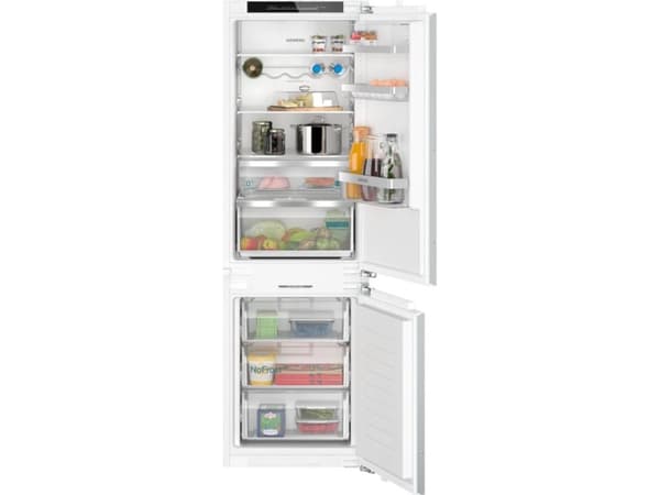 Siemens iQ500 KI86NADD0 - Kjøleskap/fryser - bunnfryser - innebygd - fordypning - bredde: 56 cm - dybde: 55 cm - høyde: 177.5 cm - 260 liter - Klasse