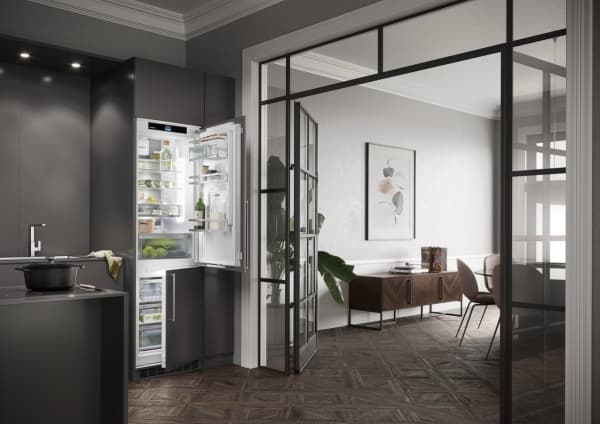 Liebherr Prime ICNdi 5153 NoFrost - Kylskåp/frys - bottenfrysskåp - inbyggd - Wi-Fi - fördjupning - bredd: 56 cm - djup: 55 cm - höjd: 177.2 cm - 254