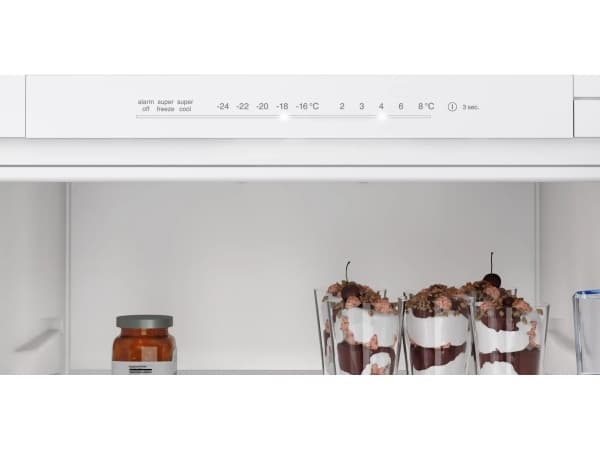 Bosch Serie | 2 KIN96NSE0 - Kjøleskap/fryser - bunnfryser - innebygd - fordypning - bredde: 56 cm - dybde: 55 cm - høyde: 194 cm - 290 liter - Klasse