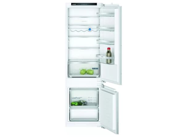 Siemens iQ300 KI87VVFE1 - Kylskåp/frys - bottenfrysskåp - inbyggd - fördjupning - bredd: 56 cm - djup: 55 cm - höjd: 177.5 cm - 270 liter - Klass E