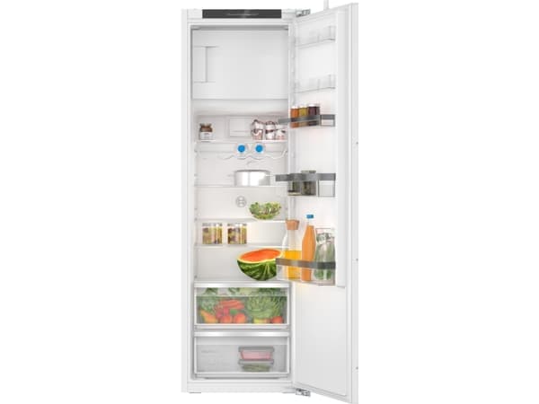 Bosch Serie | 4 KIL82VFE0 - Kjøleskap med fryserboks - innebygd - fordypning - bredde: 56 cm - dybde: 55 cm - høyde: 177.5 cm - 280 liter - Klasse E