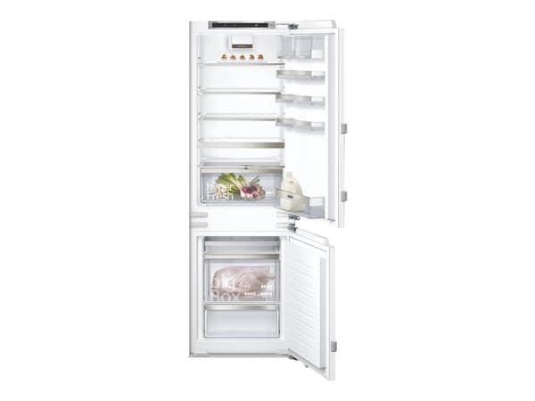 Siemens iQ500 coolEfficiency KI86SHDD0 - Kjøleskap/fryser - bunnfryser - innebygd - fordypning - bredde: 56 cm - dybde: 55 cm - høyde: 177.5 cm - 265
