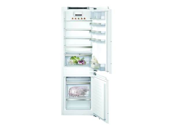 Siemens iQ500 coolEfficiency KI86SHDD0 - Kjøleskap/fryser - bunnfryser - innebygd - fordypning - bredde: 56 cm - dybde: 55 cm - høyde: 177.5 cm - 265