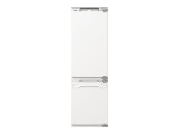 Gorenje G400 NRKI517E42 - Kjøleskap/fryser - bunnfryser - innebygd - fordypning - bredde: 56 cm - dybde: 56 cm - høyde: 177.5 cm - 252 liter - Klasse Hvit