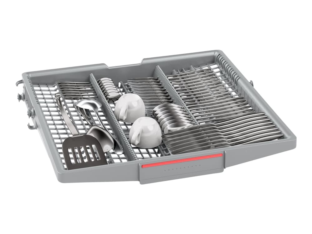 Bosch Serie | 6 SMV6ZCX55E - Oppvaskmaskin - innebygd - Wi-Fi - Nisje - bredde: 60 cm - dybde: 55 cm - høyde: 81.5 cm - grå